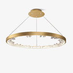 Luxury Circle Crystal Chandelier - Lamp Outdoor