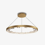 Luxury Circle Crystal Chandelier - Lamp Outdoor