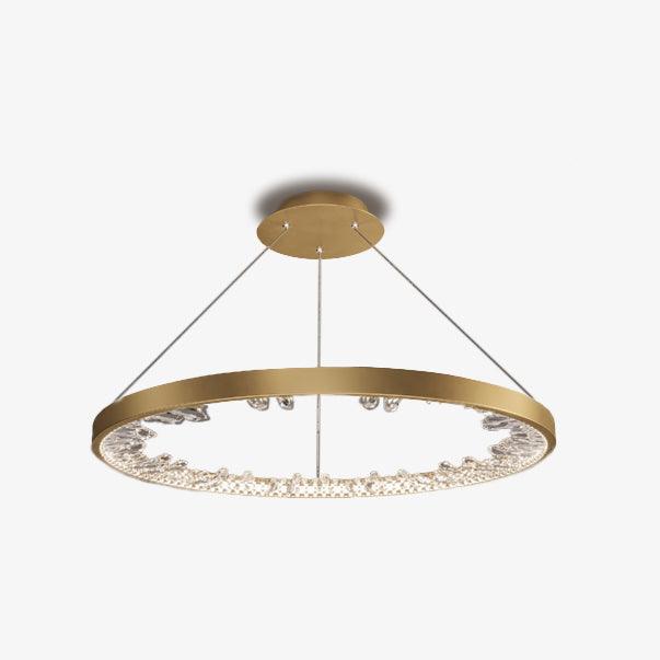 Luxury Circle Crystal Chandelier - Lamp Outdoor