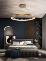 Luxury Circle Crystal Chandelier - Lamp Outdoor