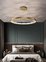 Luxury Circle Crystal Chandelier - Lamp Outdoor