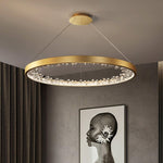 Luxury Circle Crystal Chandelier - Lamp Outdoor