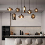 Bottle Glass Pendant Light - Lamp Outdoor