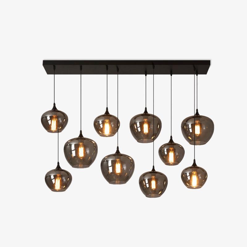 Bottle Glass Pendant Light - Lamp Outdoor