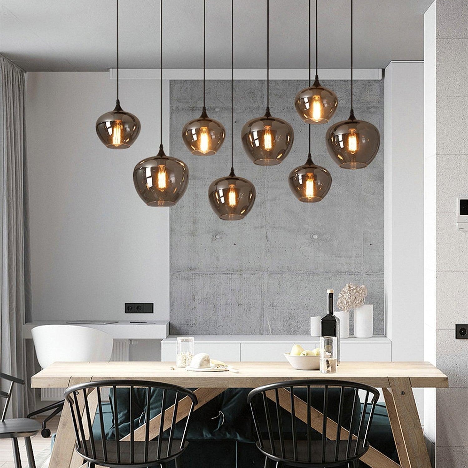 Bottle Pendant Light - Lamp Outdoor
