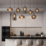 Bottle Glass Pendant Light - Lamp Outdoor