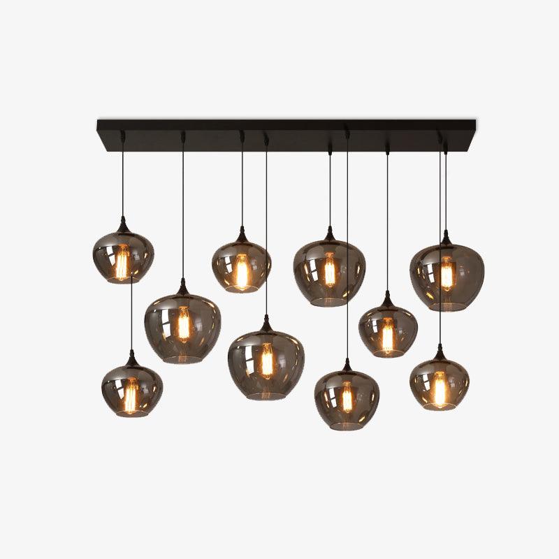 Bottle Glass Pendant Light - Lamp Outdoor