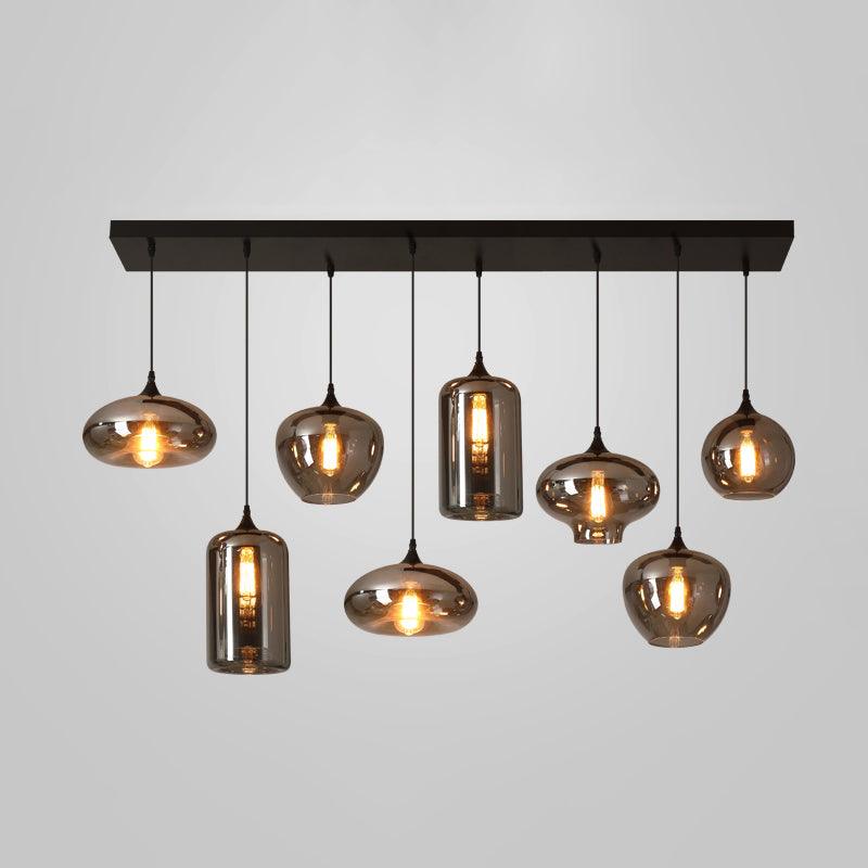 Bottle Glass Pendant Light - Lamp Outdoor