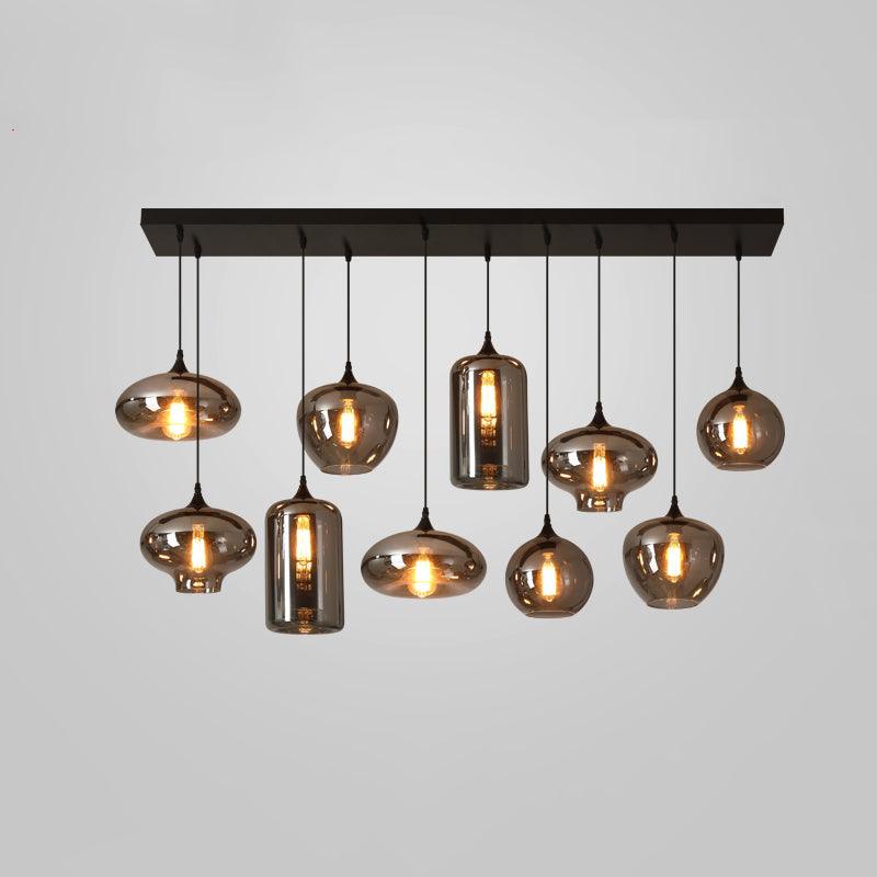 Bottle Glass Pendant Light - Lamp Outdoor