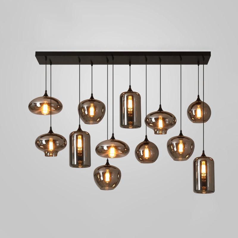 Bottle Glass Pendant Light - Lamp Outdoor