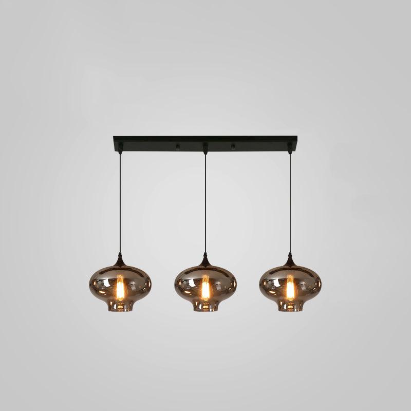 Bottle Glass Pendant Light - Lamp Outdoor