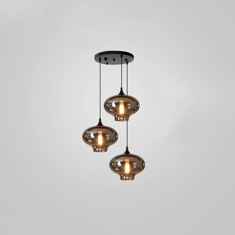 Bottle Glass Pendant Light - Lamp Outdoor