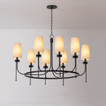 Yovaris Vintage Iron Chandelier - Lamp Outdoor