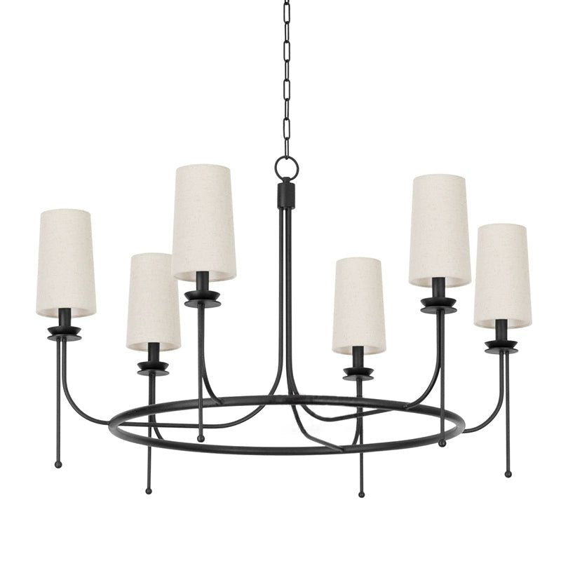 Yovaris Vintage Iron Chandelier - Lamp Outdoor