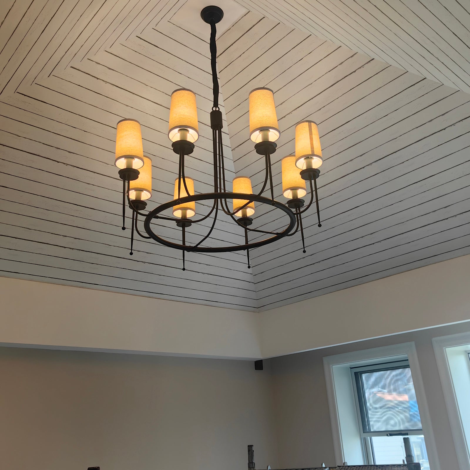 Yovaris Vintage Iron Chandelier - Lamp Outdoor