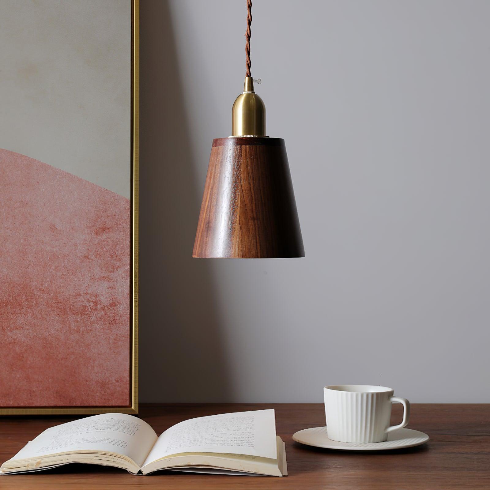 Lyfa Walnut Pendant Light - Lamp Outdoor