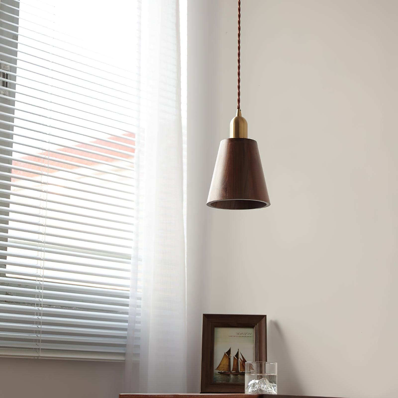 Lyfa Walnut Pendant Light - Lamp Outdoor