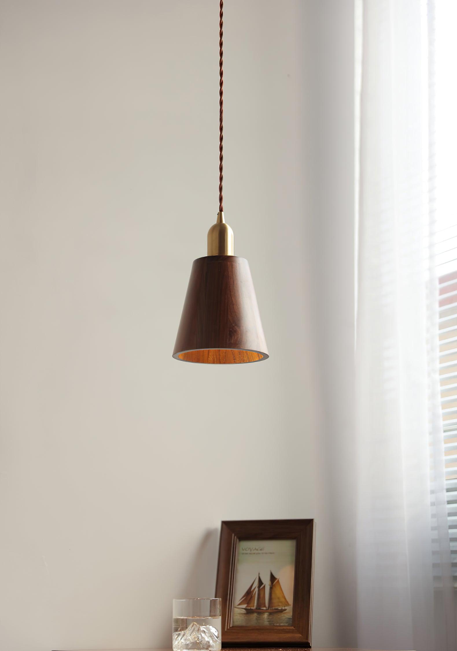Lyfa Walnut Pendant Light - Lamp Outdoor