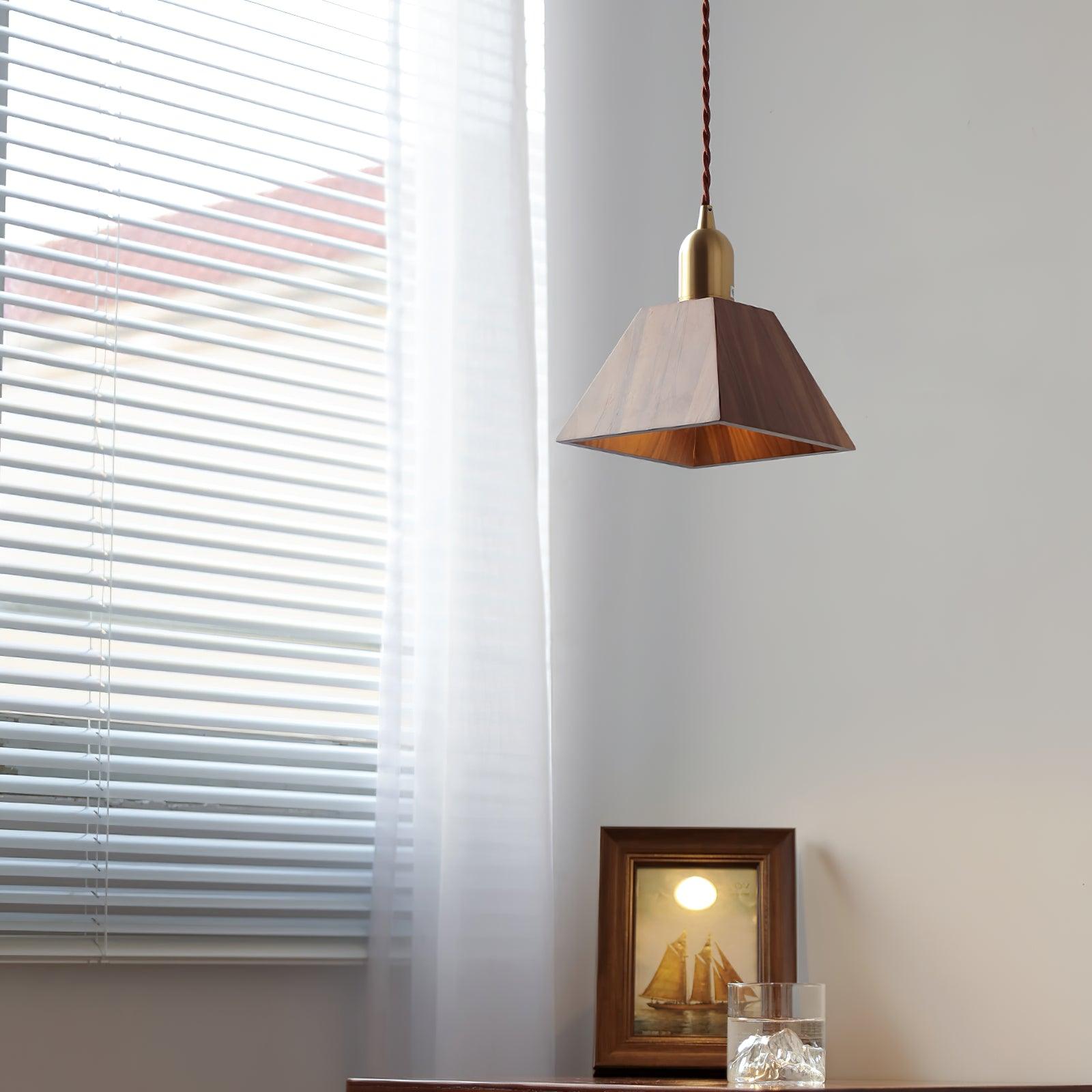 Lyfa Walnut Pendant Light - Lamp Outdoor