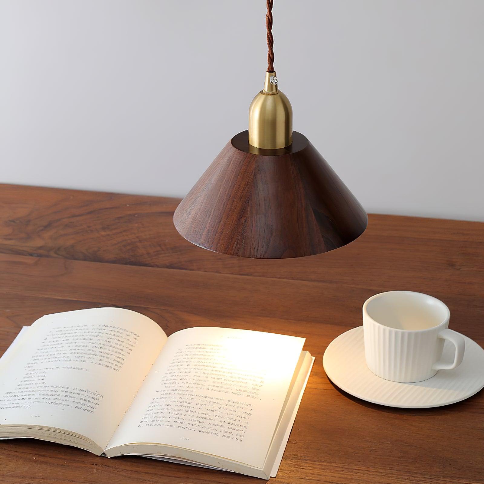 Lyfa Walnut Pendant Light - Lamp Outdoor