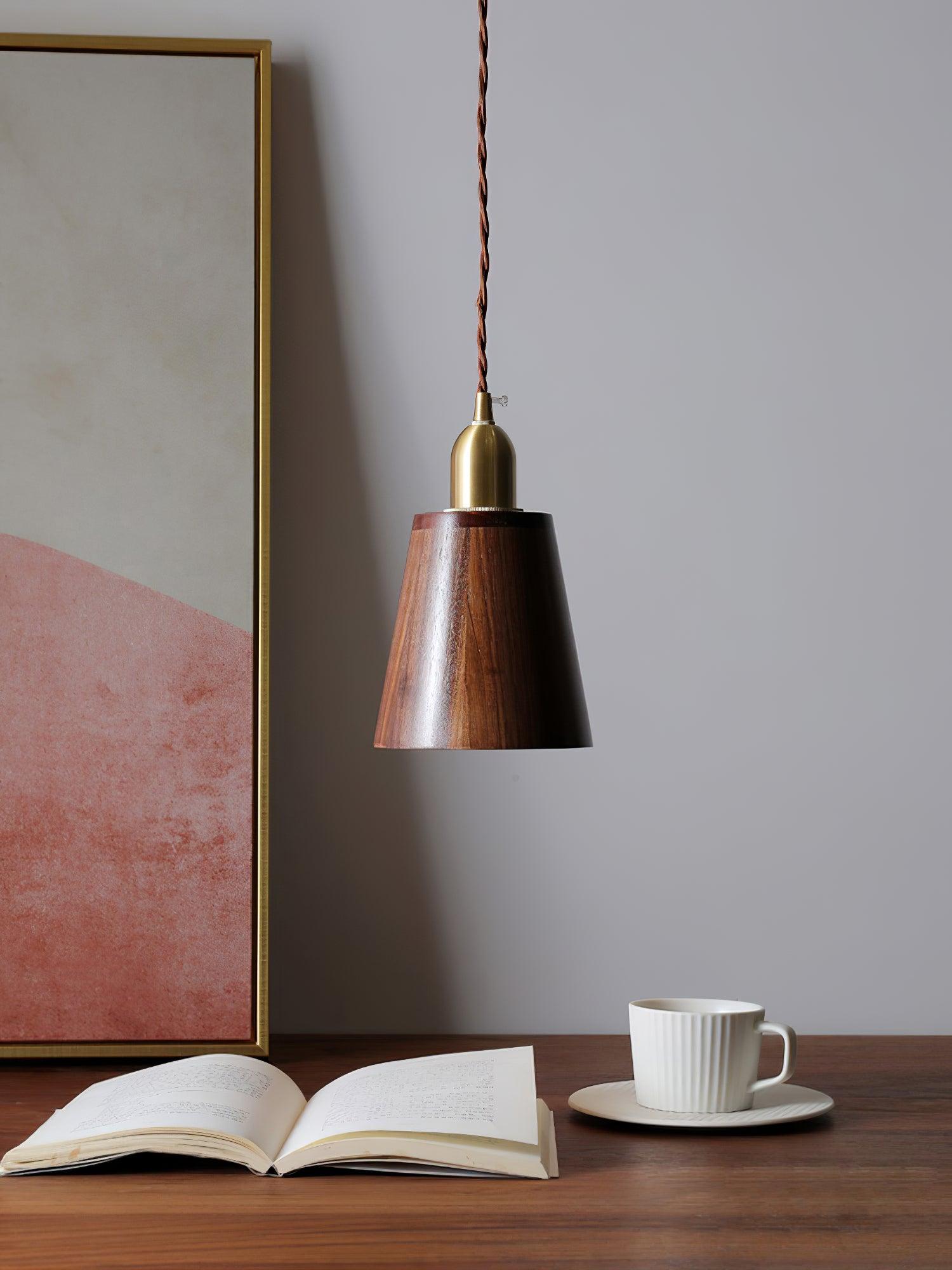Lyfa Walnut Pendant Light - Lamp Outdoor