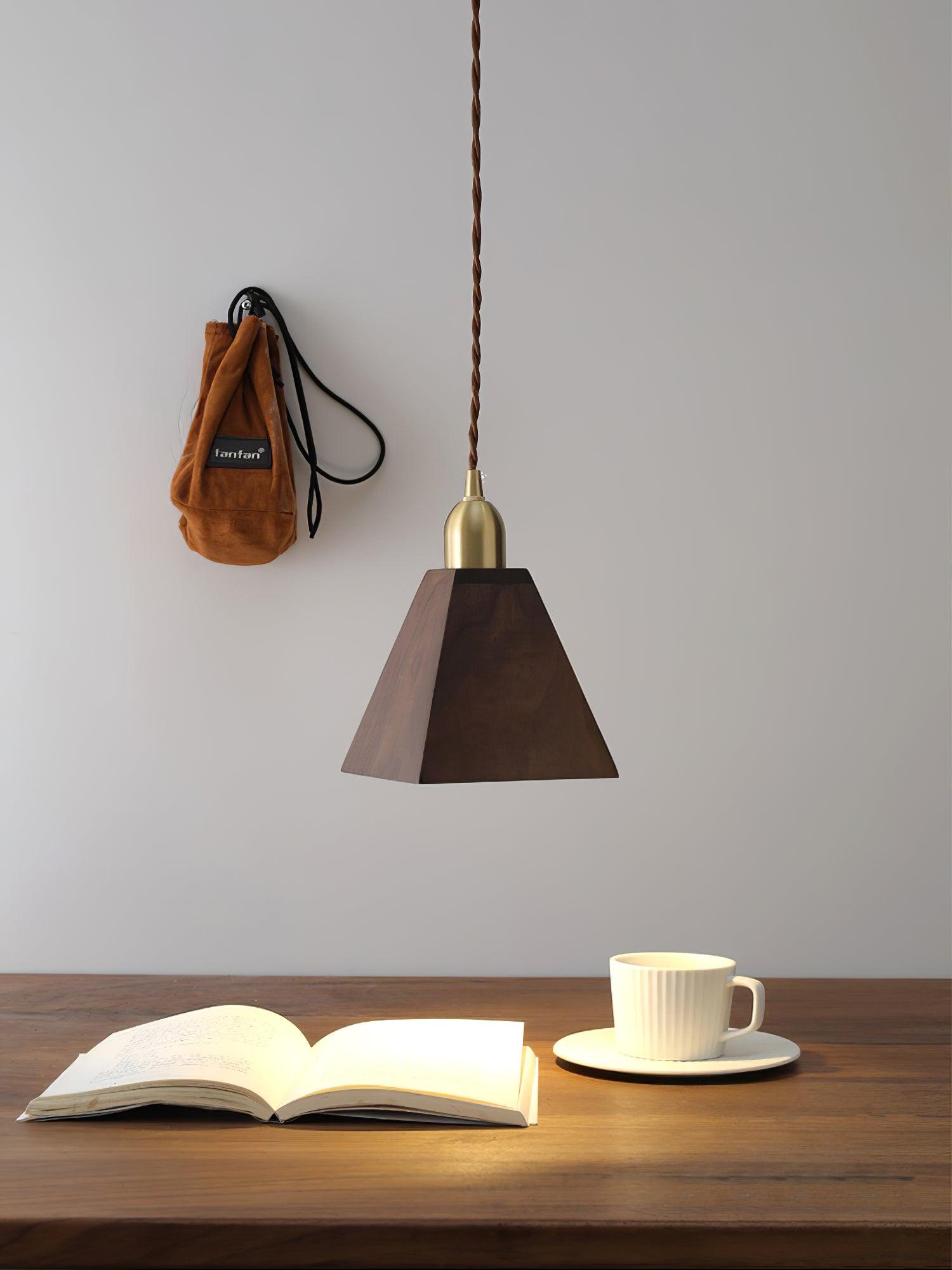 Lyfa Walnut Pendant Light - Lamp Outdoor