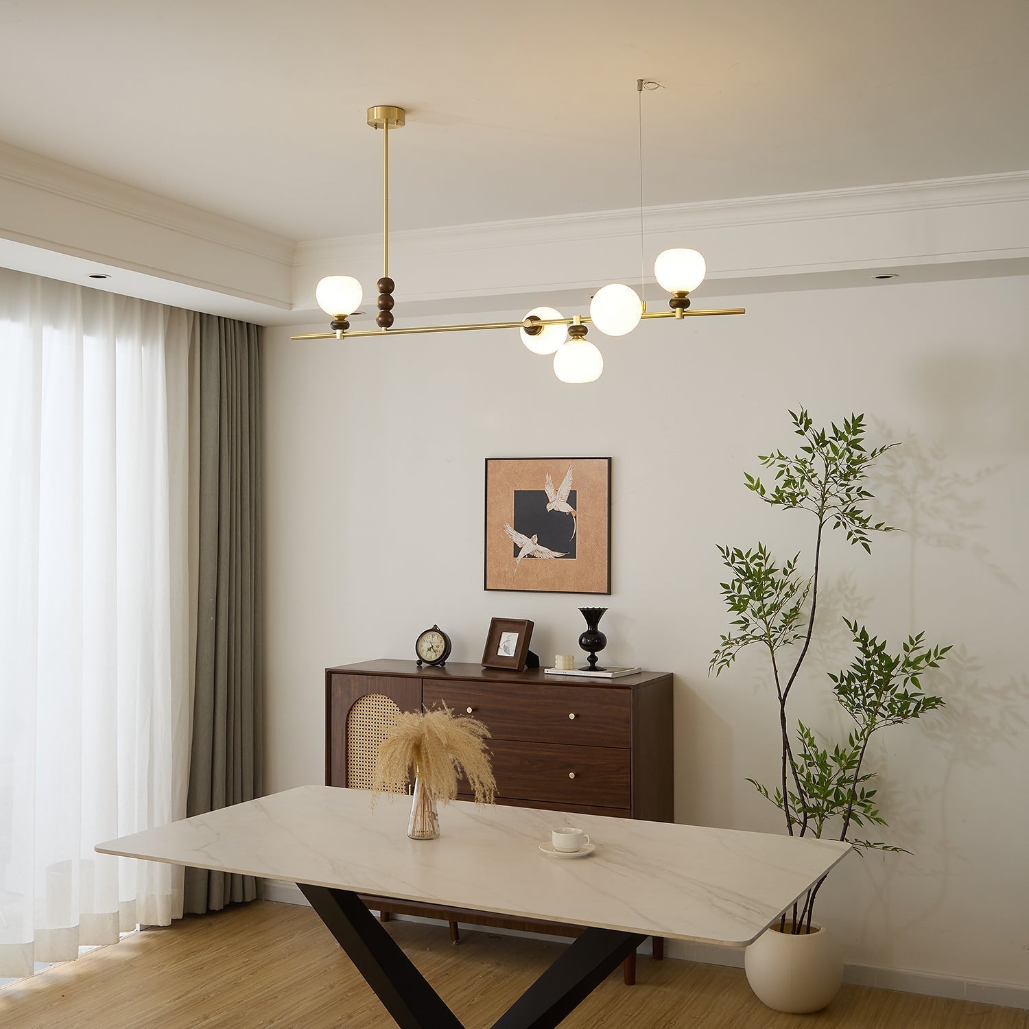 Lyra Linear Island Light - Lamp Outdoor