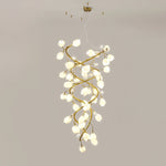 Evene Spiral Ceramic Brass Chandelier - Lamp Outdoor