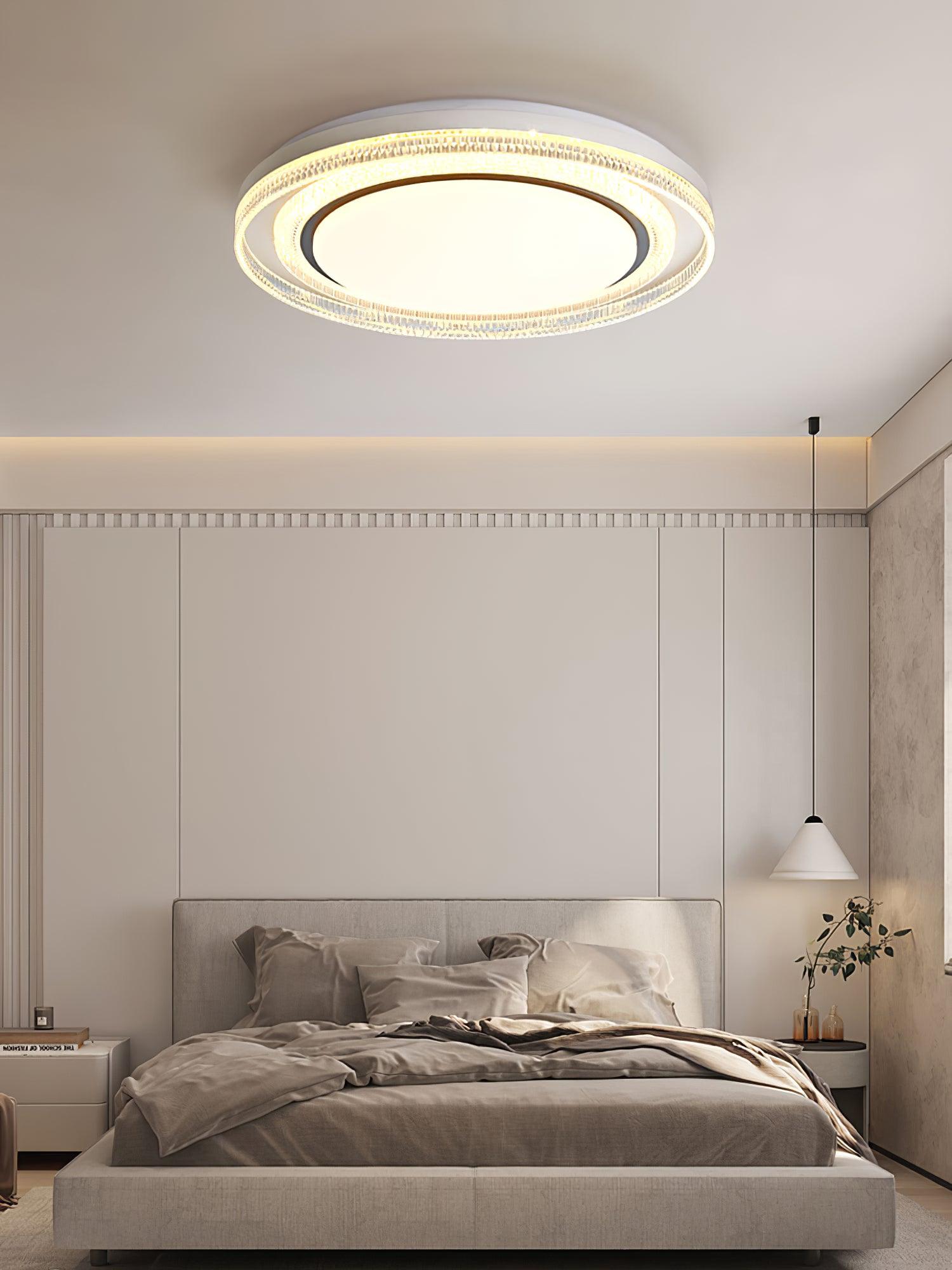 Aura Modern Acrylic Ceiling Light - Lamp Outdoor