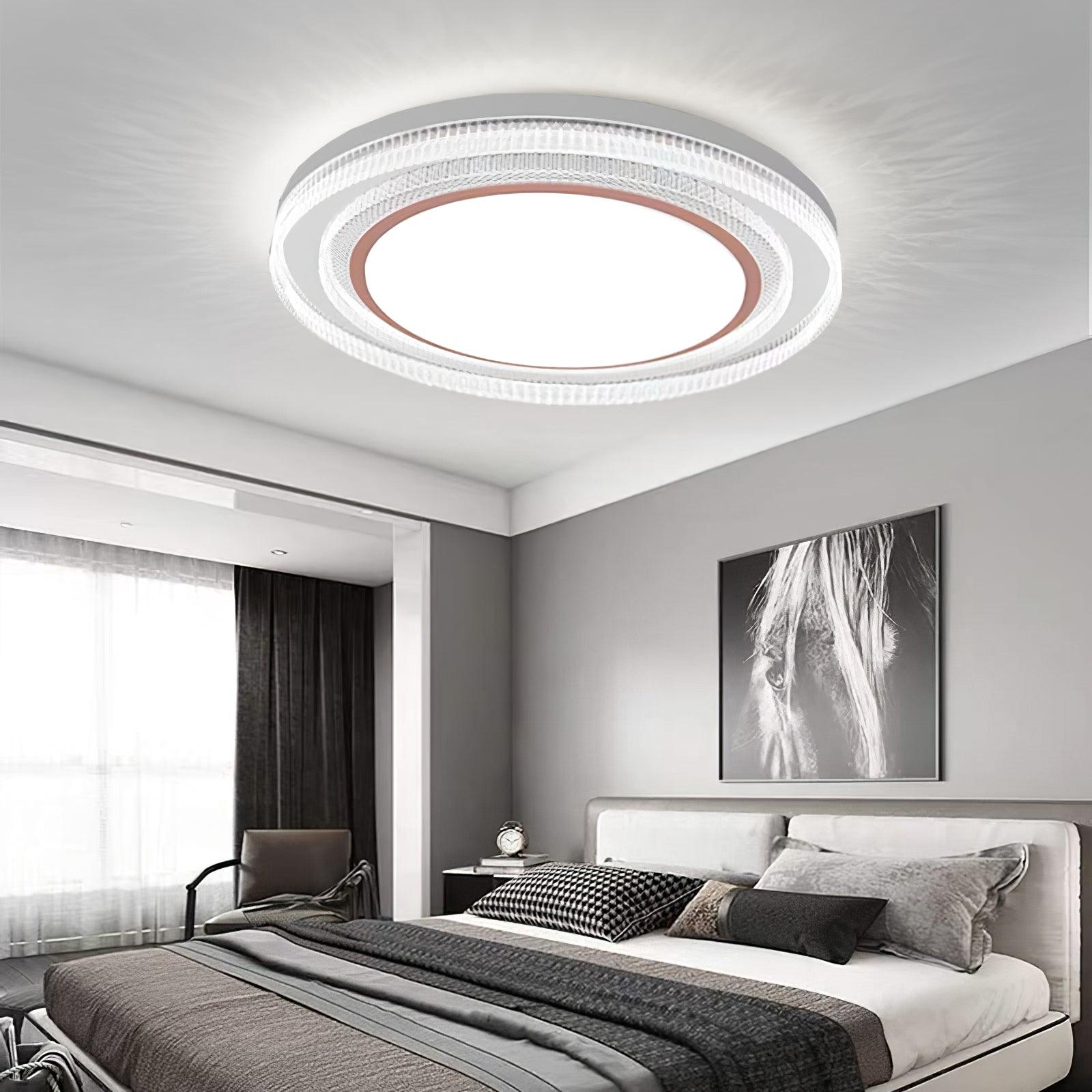 Aura Modern Acrylic Ceiling Light - Lamp Outdoor