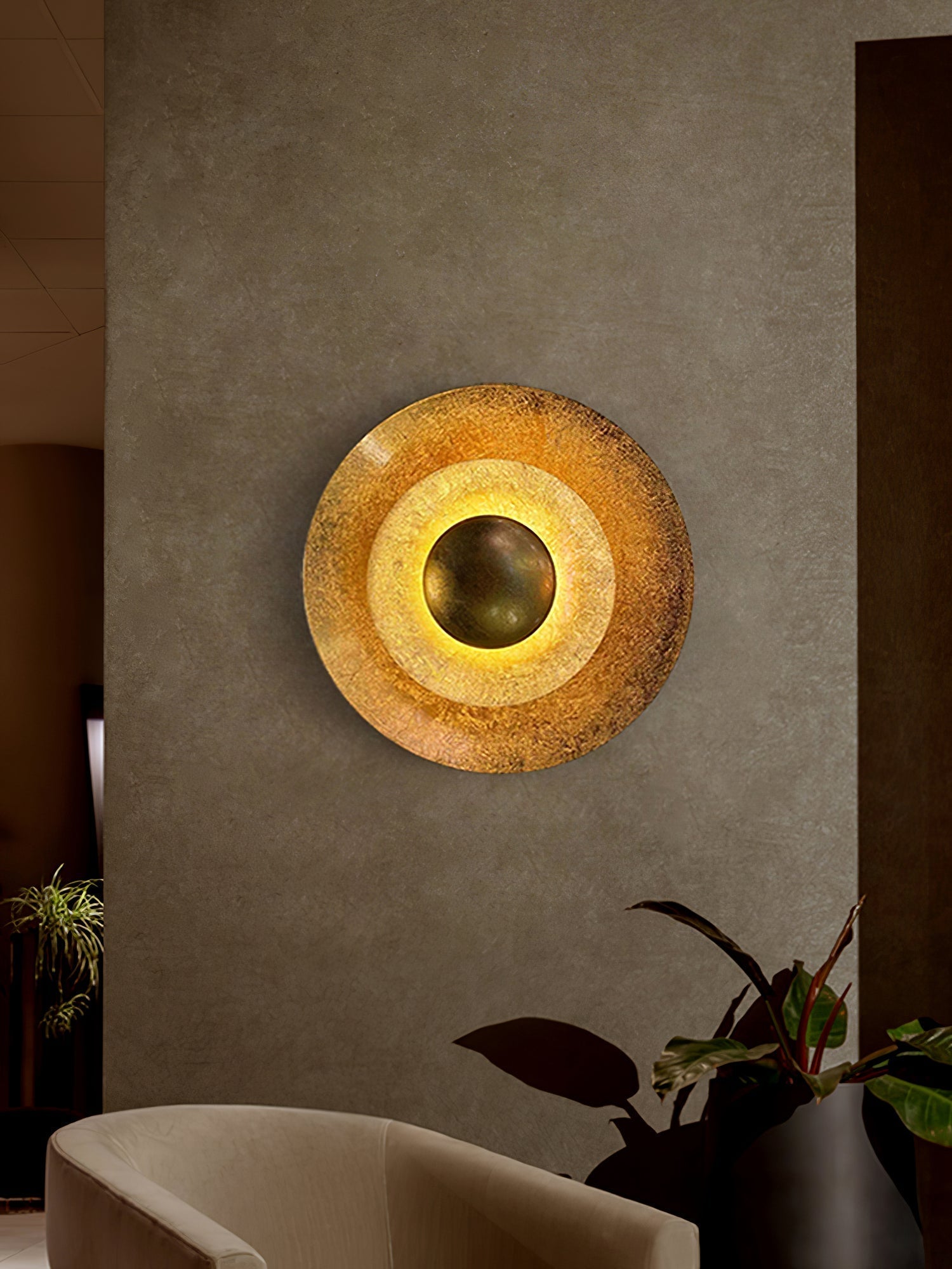 Solaris Vintage foil Wall Lamp - Lamp Outdoor