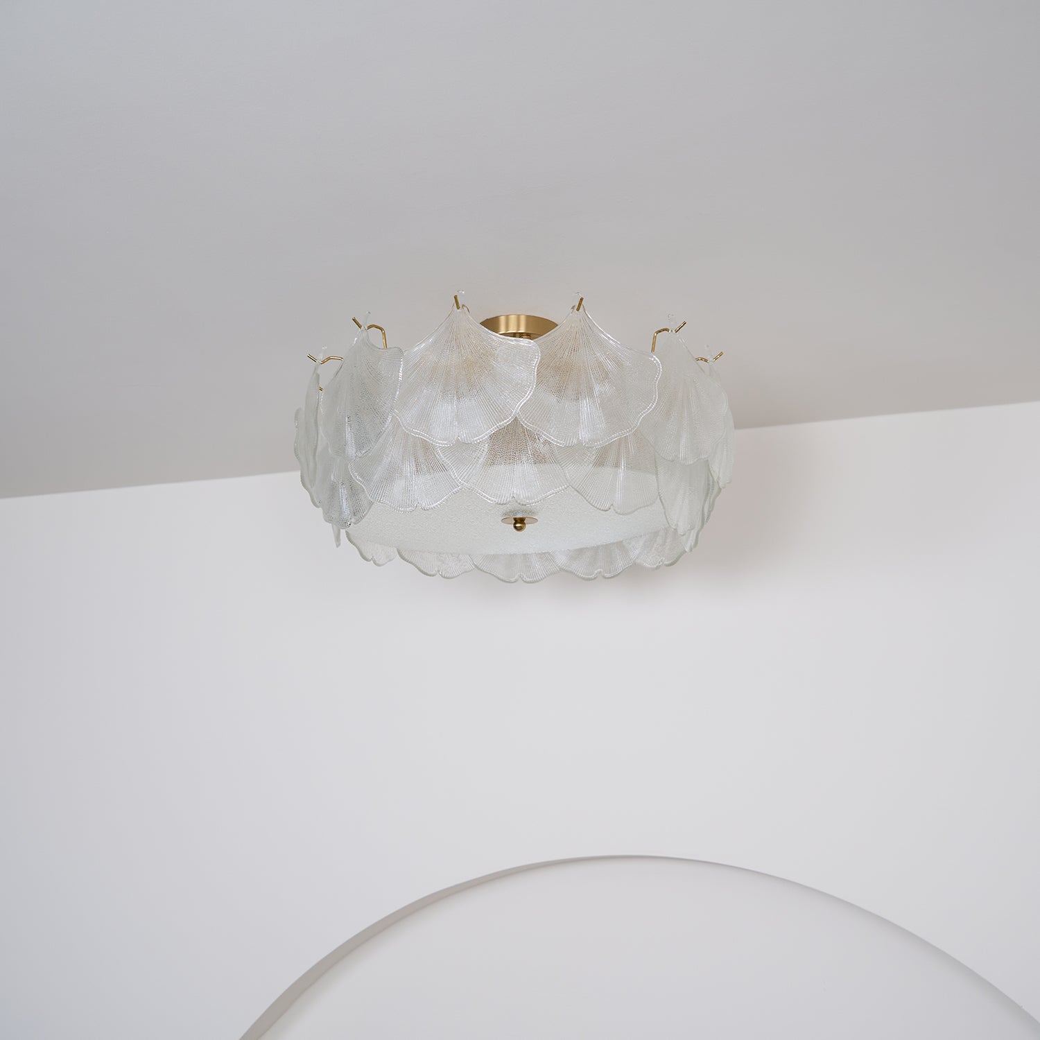 Maple Leaf Cluster Ceiling Light - Lamp Outdoor