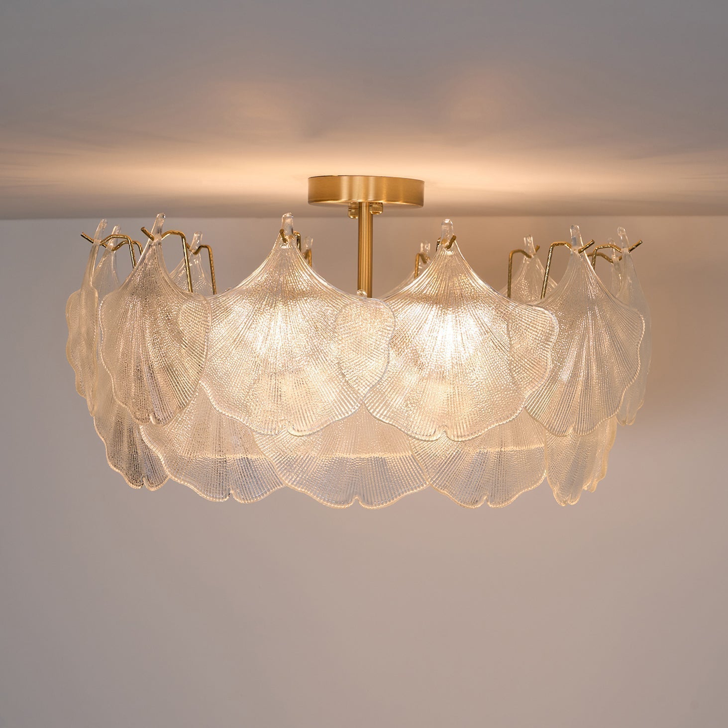 Maple Leaf Cluster Ceiling Light - Lamp Outdoor