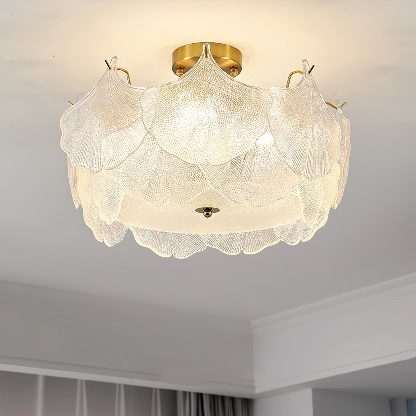 Maple Leaf Cluster Ceiling Light - Lamp Outdoor