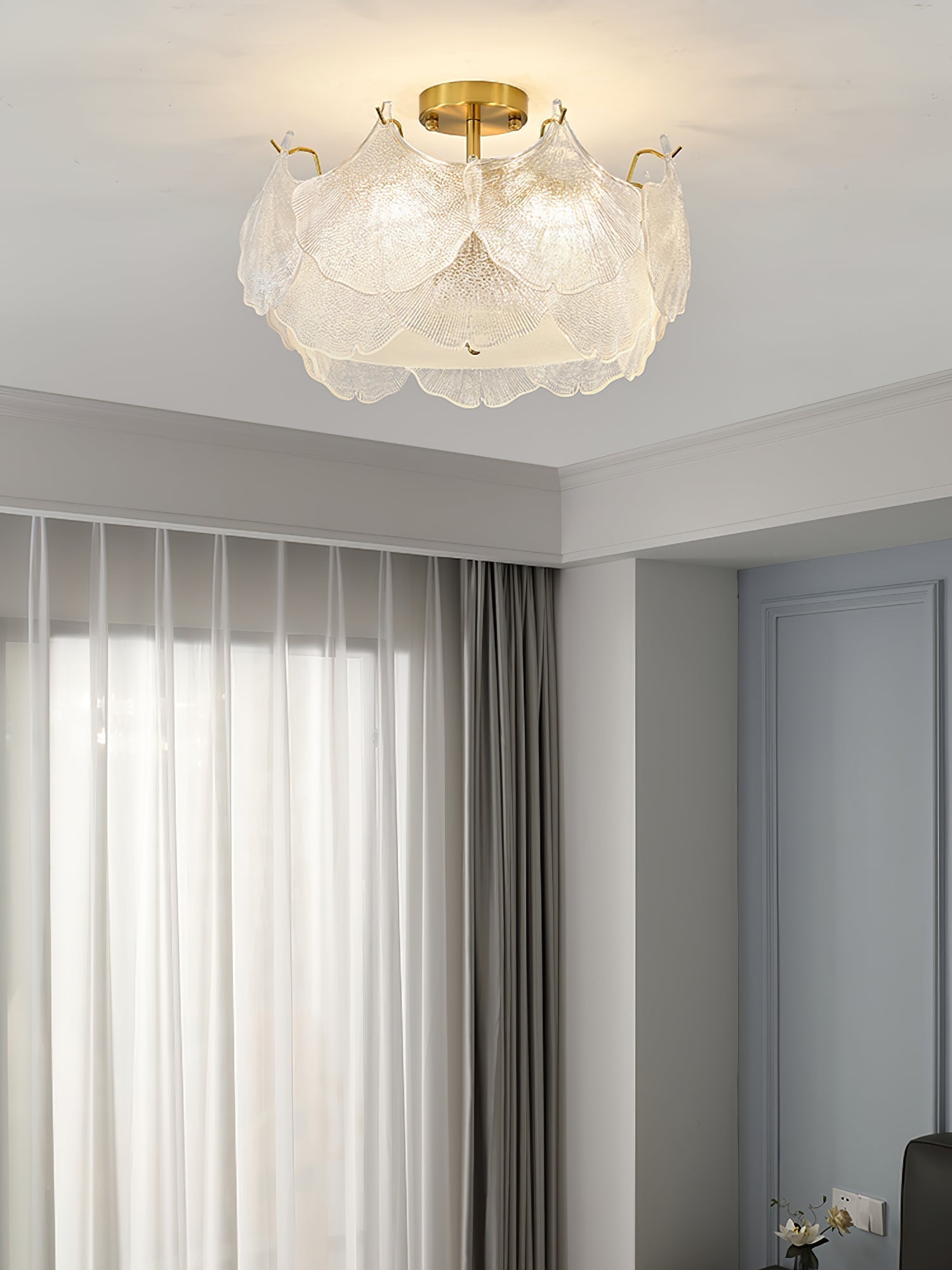 Maple Leaf Cluster Ceiling Light - Lamp Outdoor