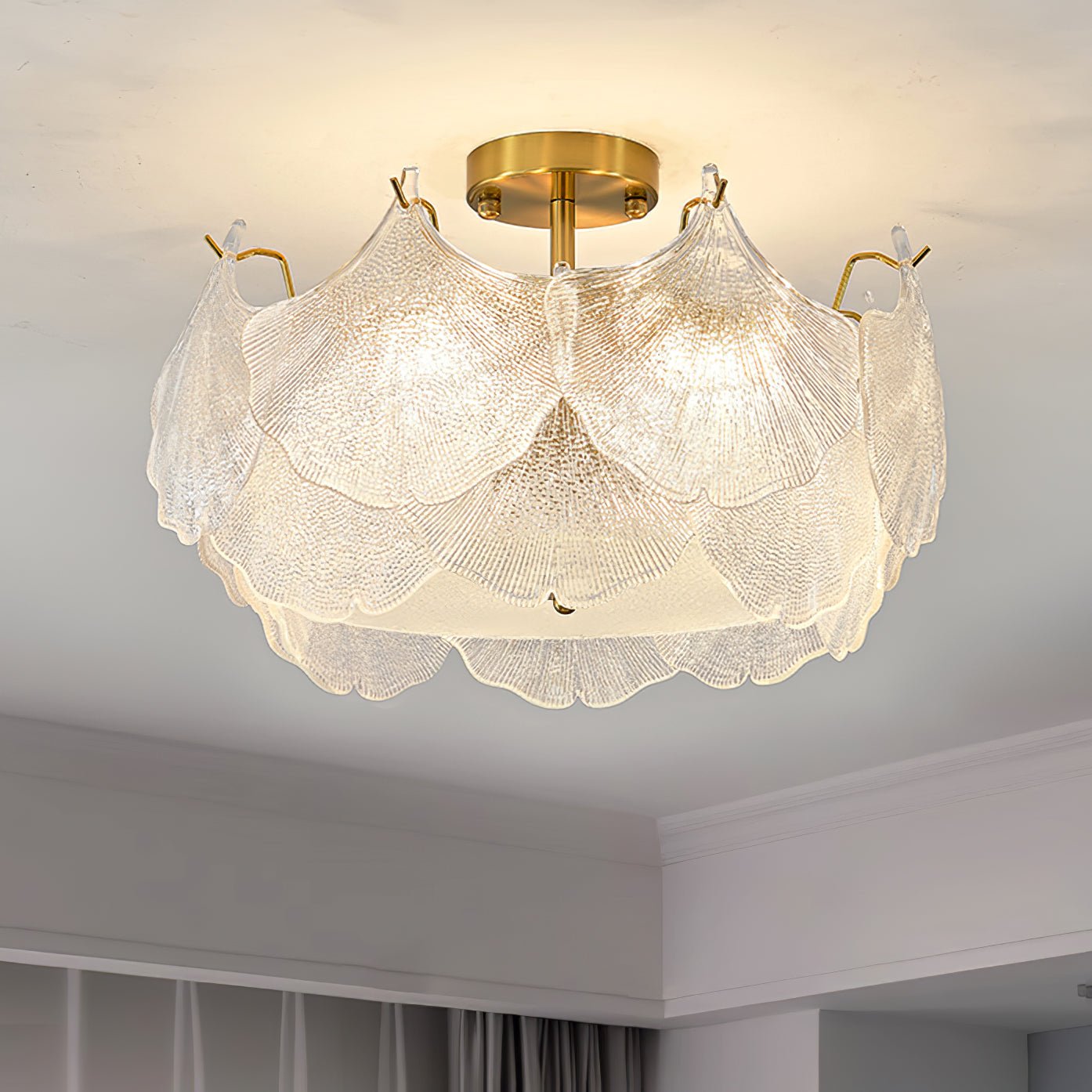 Maple Leaf Cluster Ceiling Light - Lamp Outdoor