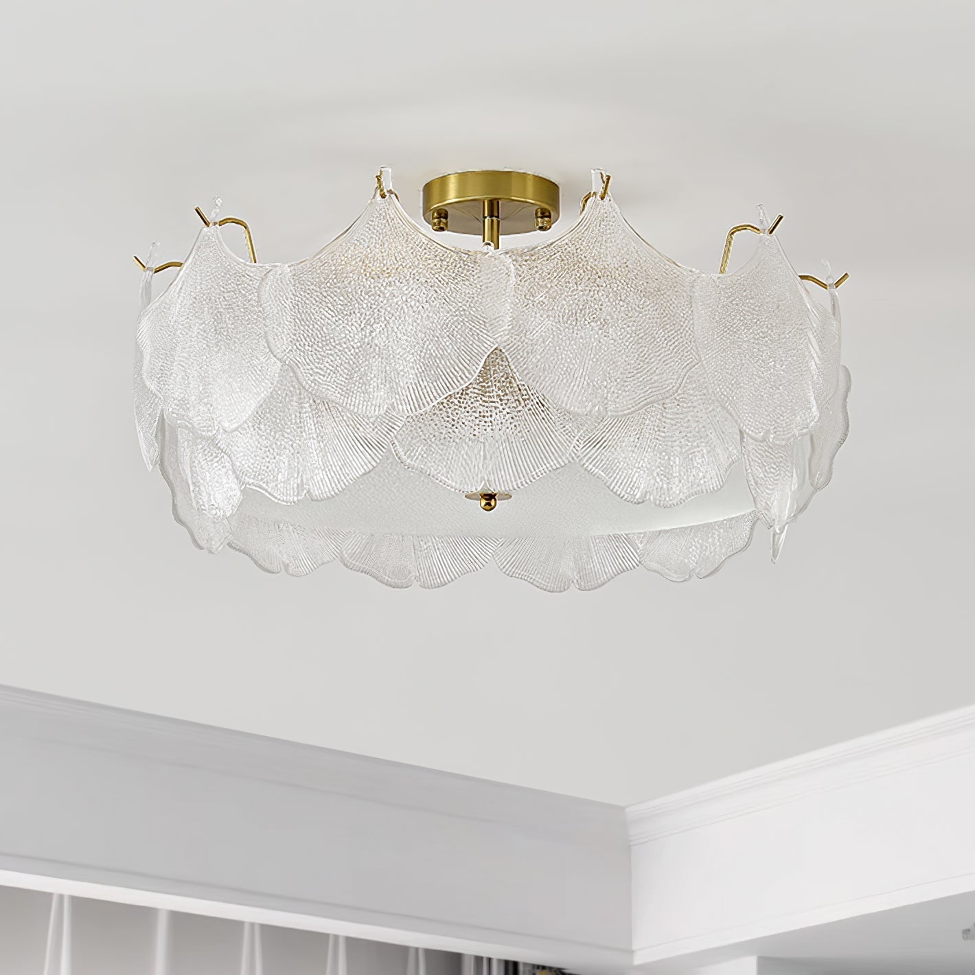 Maple Leaf Cluster Ceiling Light - Lamp Outdoor