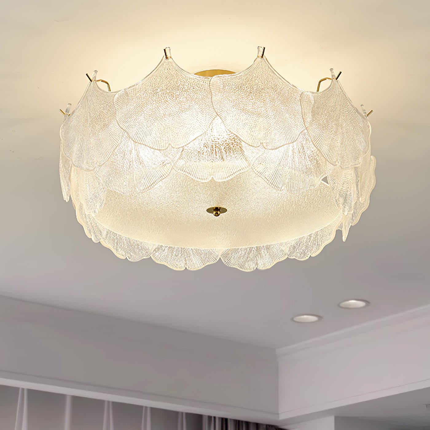 Maple Leaf Cluster Ceiling Light - Lamp Outdoor