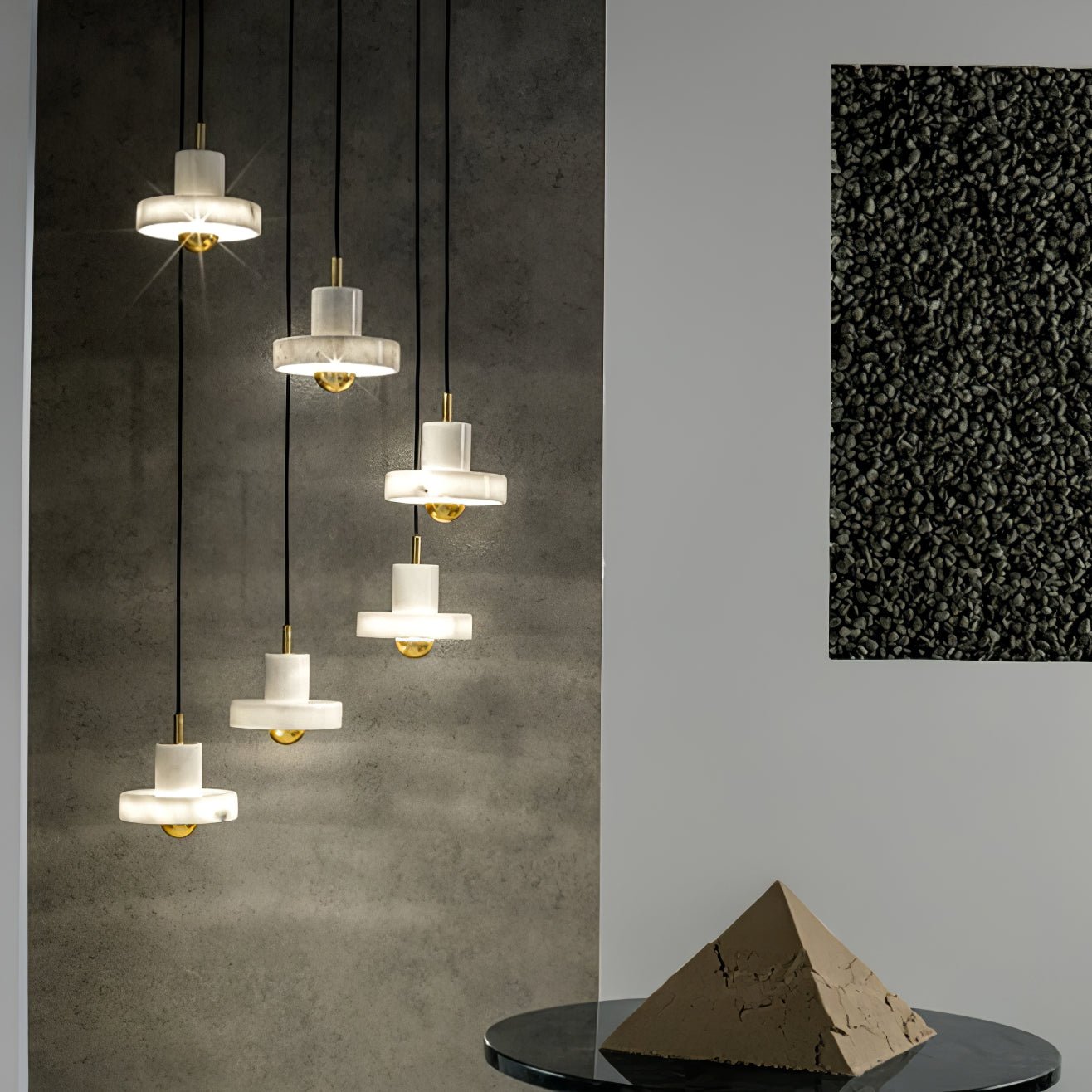 Marble Aura Pendant Lamp - Lamp Outdoor