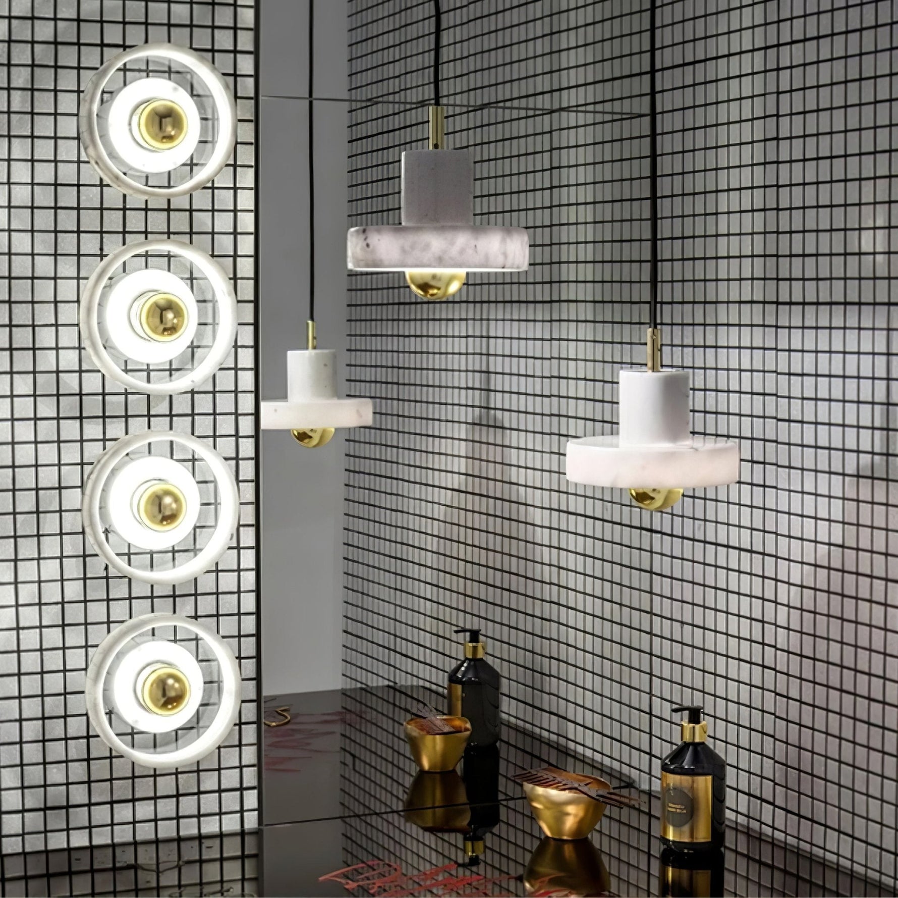 Marble Aura Pendant Lamp - Lamp Outdoor