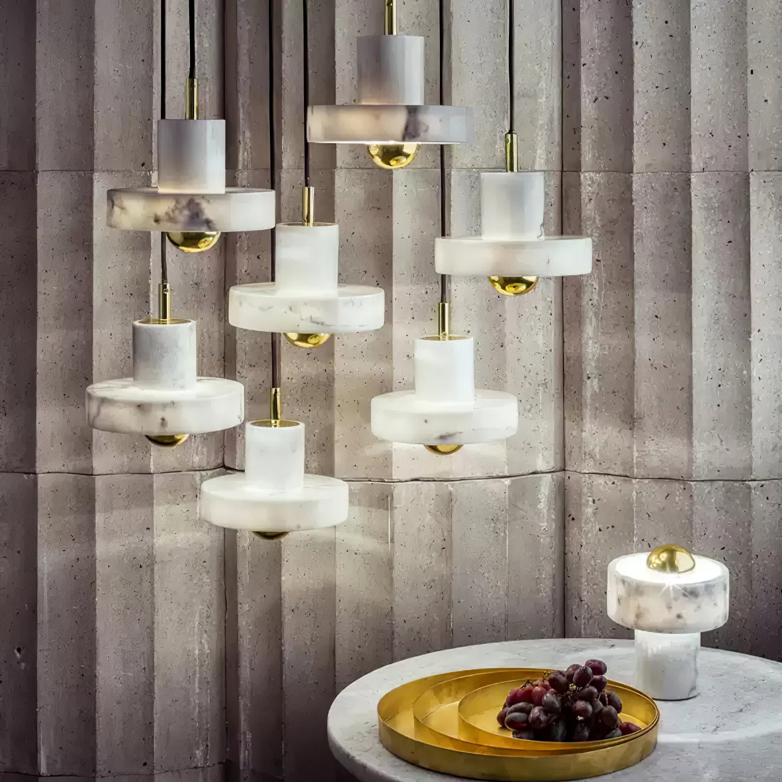Marble Aura Pendant Lamp - Lamp Outdoor