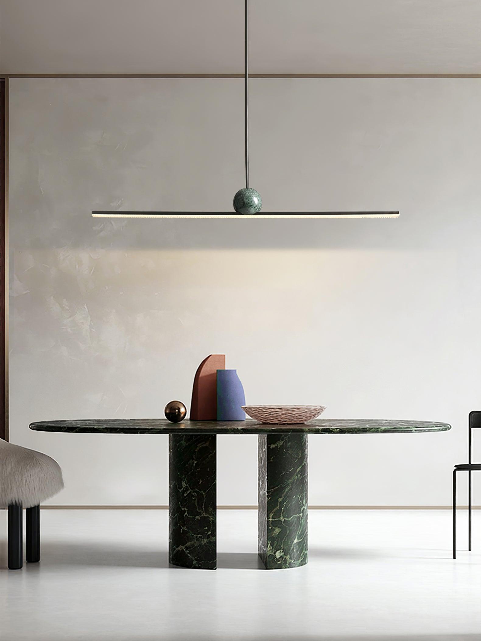 Marble Linear Pendant Lamp - Lamp Outdoor