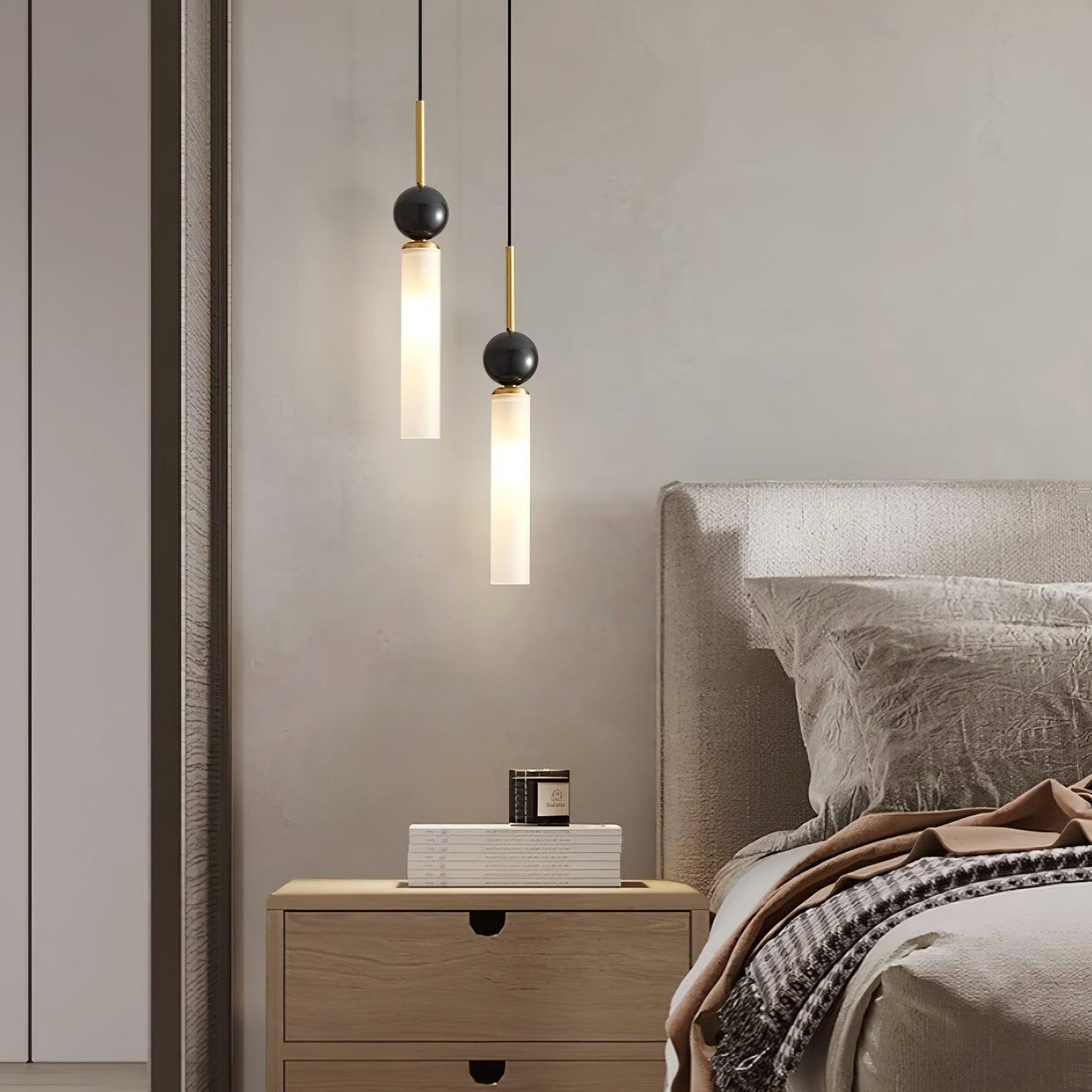 Marble Vertical Pendant Lamp - Lamp Outdoor