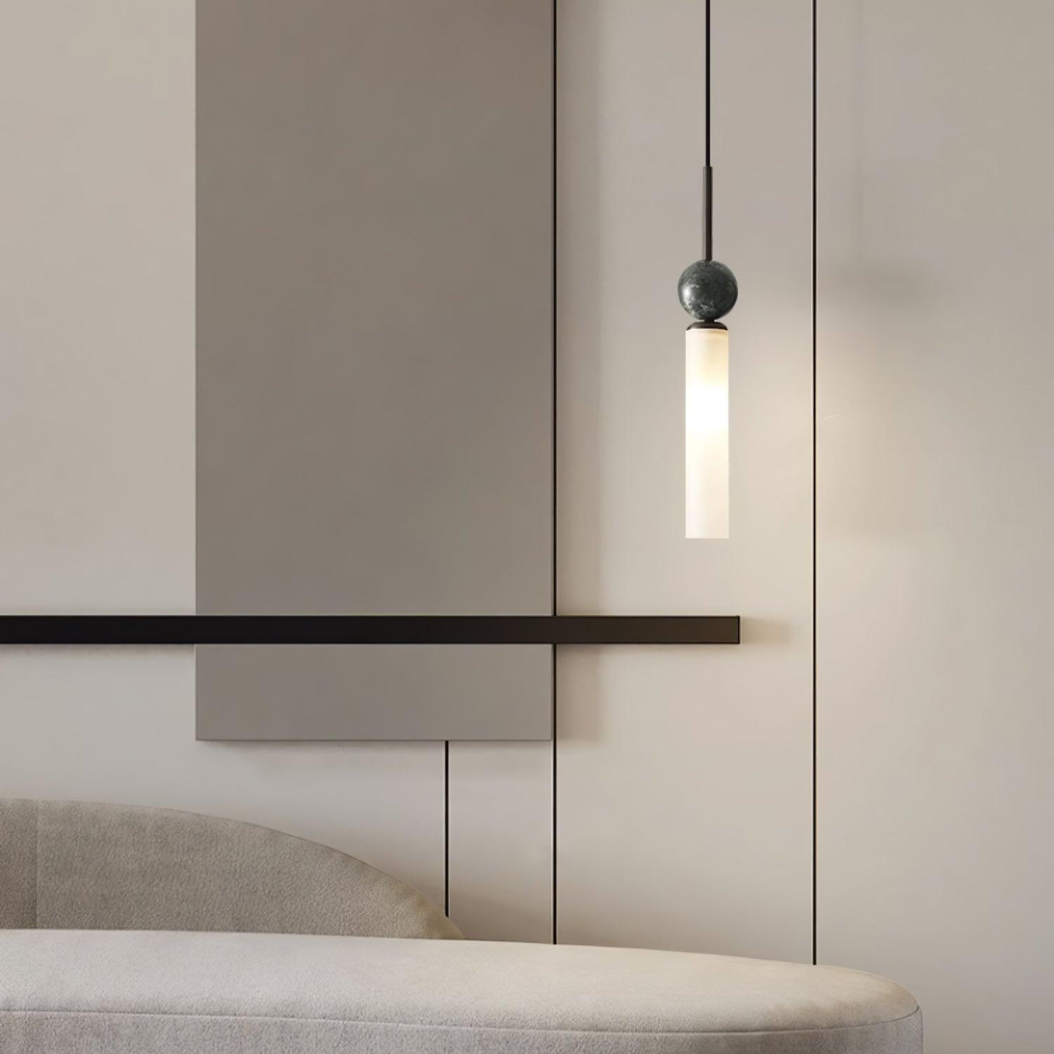 Marble Vertical Pendant Lamp - Lamp Outdoor