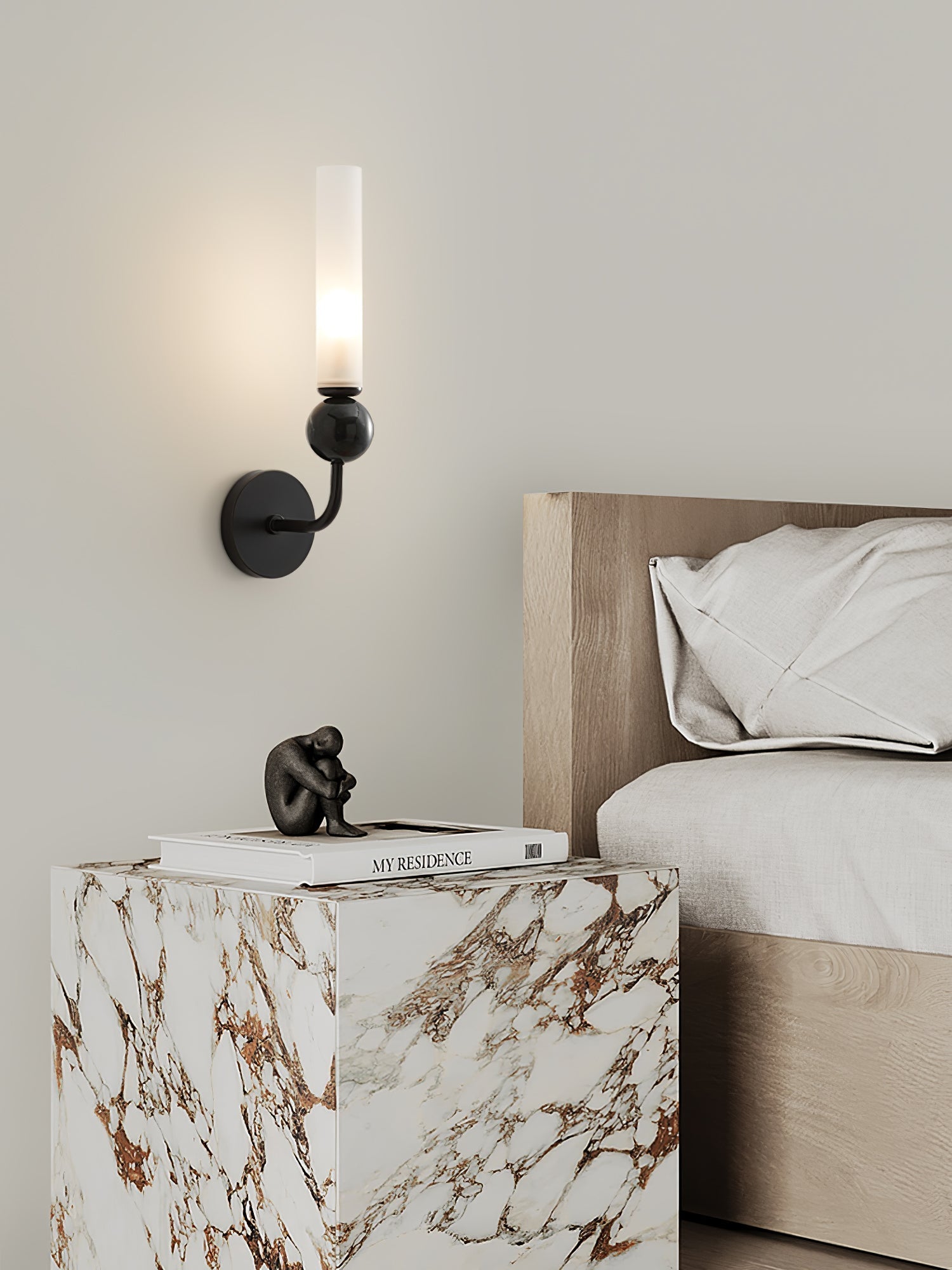Marble Vertical Wall Lamp - Lamp Outdoor