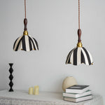 Marbre Stripe Pendant Light - Lamp Outdoor
