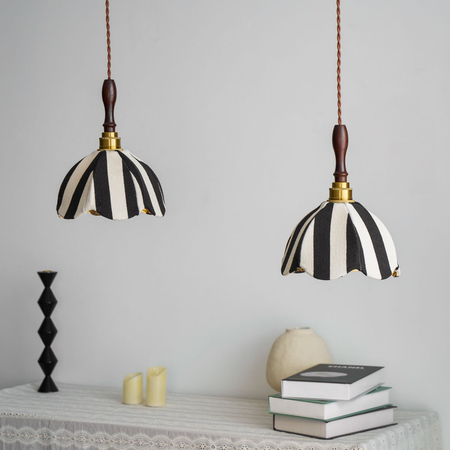 Marbre Stripe Pendant Light - Lamp Outdoor