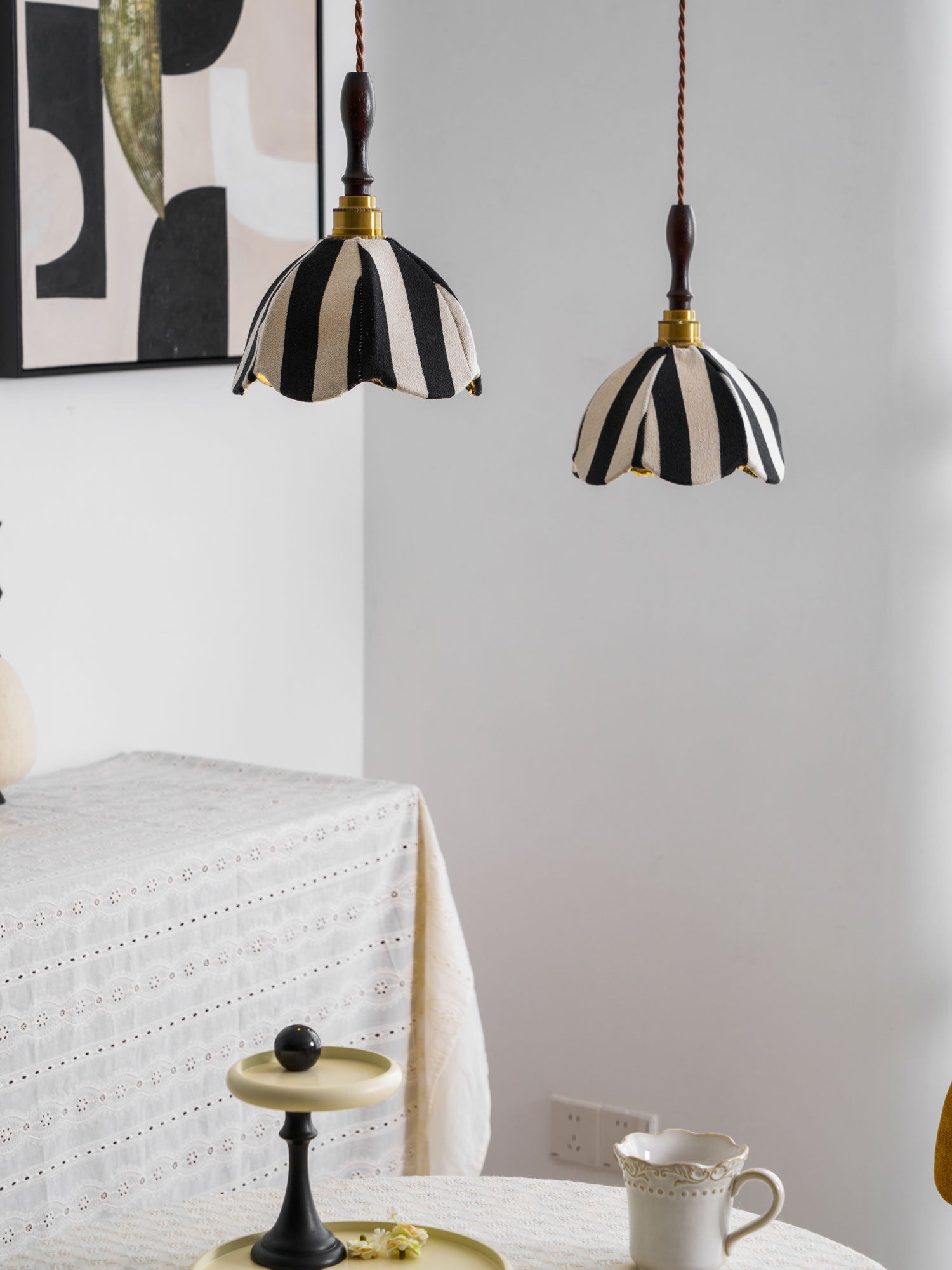 Marbre Stripe Pendant Light - Lamp Outdoor