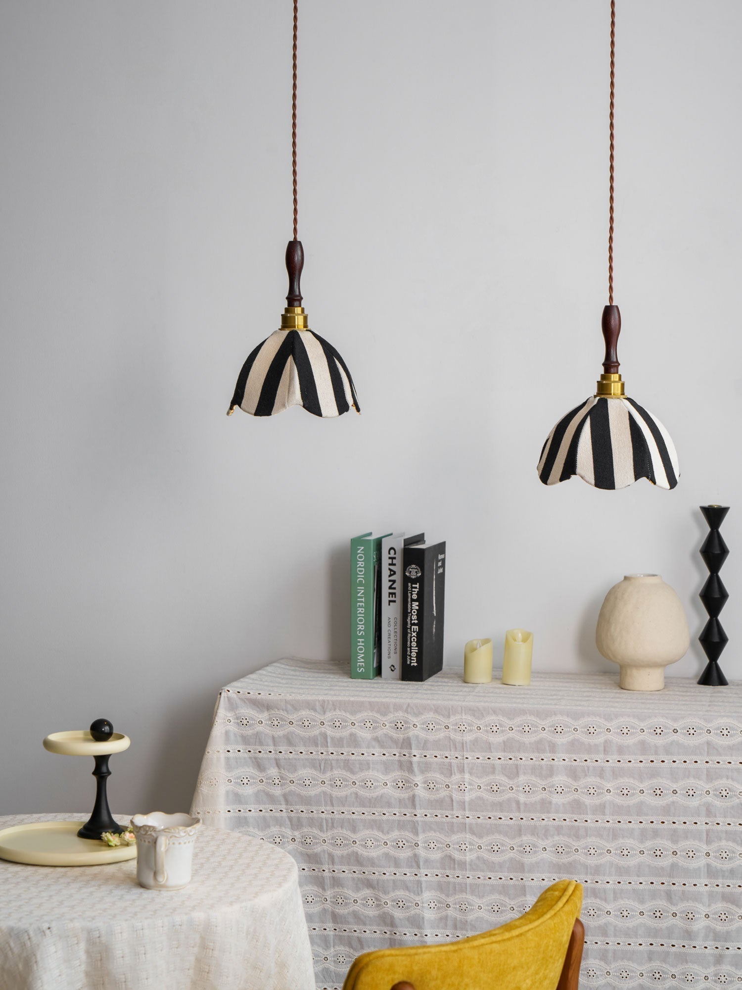 Marbre Stripe Pendant Light - Lamp Outdoor