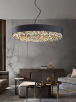 Lymara Modern Luxury Crystal Pendant Light - Lamp Outdoor